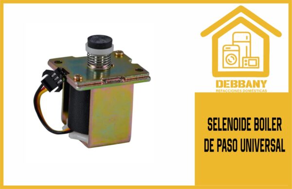 SELENOIDE BOILER DE PASO UNIVERSAL