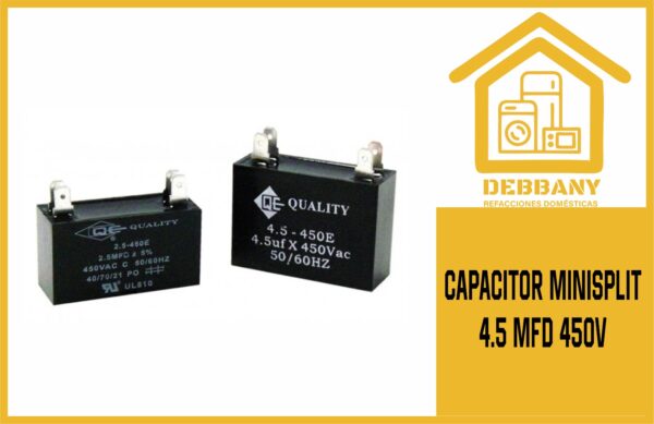 CAPACITOR MINISPLIT 4.5MFD 450V