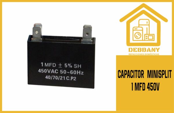 CAPACITOR  MINISPLIT 1 MFD 450V