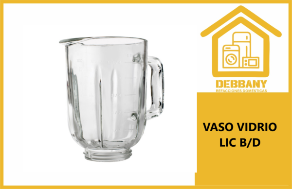 VASO VIDRIO LIC B/D