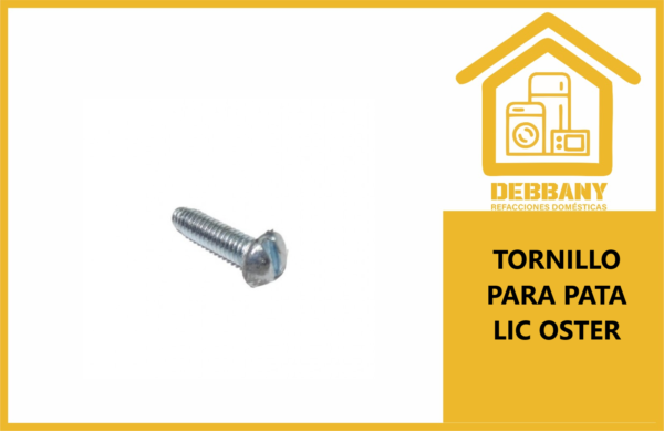 TORNILLO PARA PATA LIC OSTER