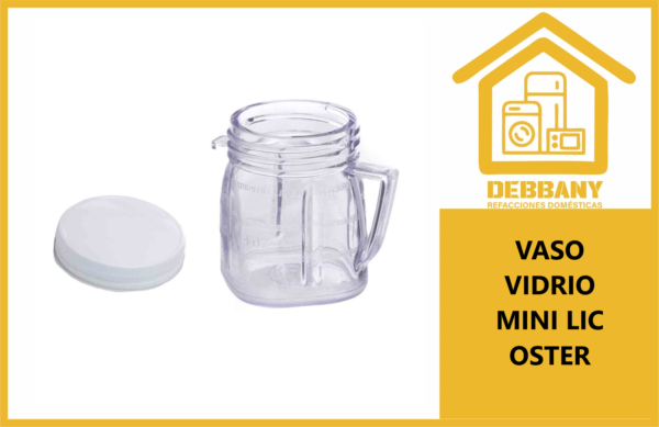 VASO VIDRIO MINI LIC OSTER