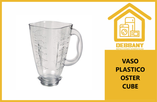 VASO PLASTICO OSTER CUBE