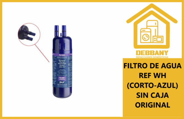 FILTRO DE AGUA CORTO REFRIGERADOR WP