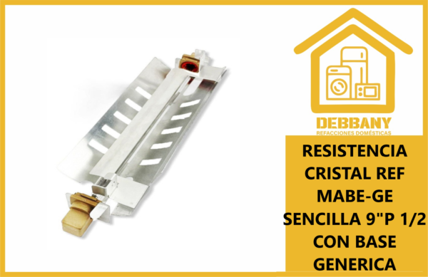 RESISTENCIA CRISTAL 9" 1/2 PARA REFRIGERADORES