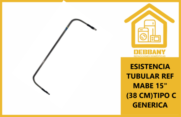 RESISTENCIA TUBULAR 38 CM PARA REF MABE