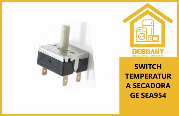 SWITCH TEMPERATURA SECADORA GE SEA954