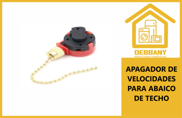 APAGADOR DE VELOCIDADES PARA ABAICO DE TECHO