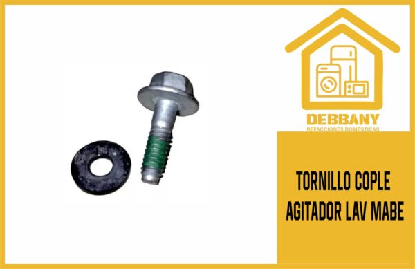 TORNILLO COPLE AGITADOR LAV MABE