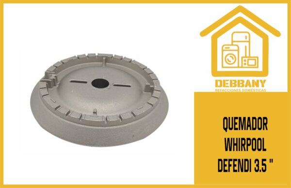 QUEMADOR WHIRPOOL DEFENDI 3.5 "