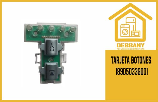 TARJETA BOTONES 189D5033G001