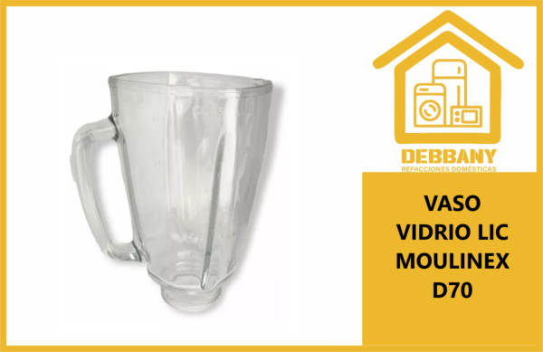 VASO VIDRIO LIC MOULINEX D70