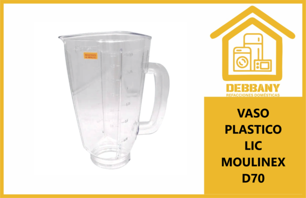 VASO PLASTICO LIC MOULINEX D70