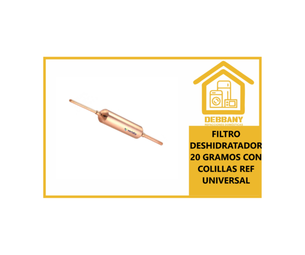 FILTRO DESHIDRATADOR 15 GMS CON COLILLAS