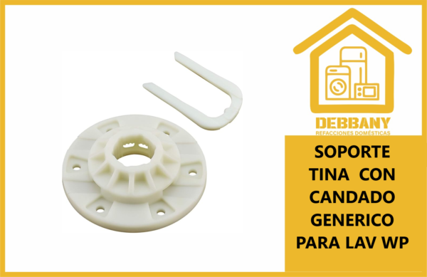 SOPORTE TINA  CON CANDADO GENERICO  PARA LAV WP